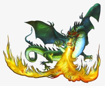 Fire Dragon, Png V - Dragon Breathing Fire Png, Transparent Png, Transparent PNG