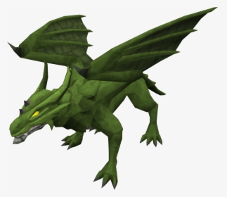 Baby Green Dragon Runescape, HD Png Download, Transparent PNG