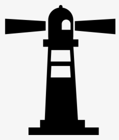 Lighthouse With Flashing Lights - Lighthouse Icon Png, Transparent Png, Transparent PNG