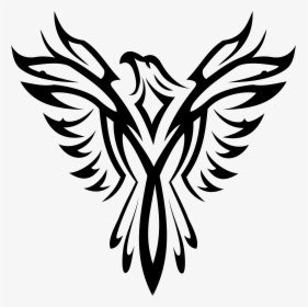 Clip Art Black And White Eagle Logo - Black And White Eagle Sketch, HD Png Download, Transparent PNG