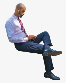 Clip Art Man Images Free Download - People Cutout Sitting Png, Transparent Png, Transparent PNG