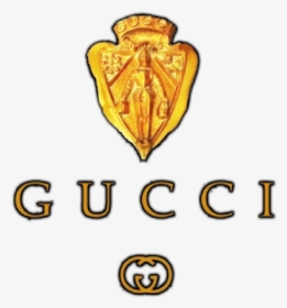 #exclusive #crest #shield #guccigang #gucci #png #gold - Gold Gucci Logo Png Transparent, Png Download, Transparent PNG