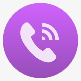 Viber Phone Wifi Logo Transparent Background Pictures - Viber Png Logo, Png Download, Transparent PNG
