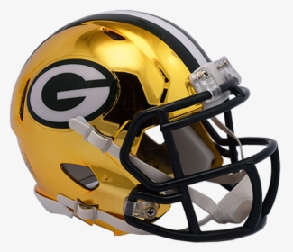Green Bay Packers Chrome Helmet, HD Png Download, Transparent PNG