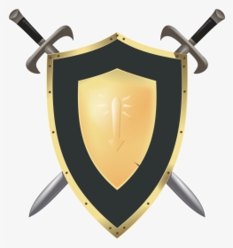 Sword And Shield Png - Battle For Wesnoth Logo, Transparent Png, Transparent PNG