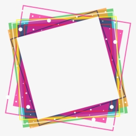 Colorful Frames Png - Colorful Overlays For Editing, Transparent Png, Transparent PNG