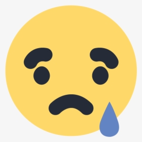 Facebook Sad Emoji Emoticon Icon Vector Logo - Facebook Sad Emoji Png, Transparent Png, Transparent PNG