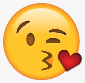 Download Kiss Emoji [free Apple Emoji Images] - Kiss Emoji, HD Png Download, Transparent PNG