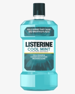 New Listerine Coolmint Clean - Listerine Cool Mint Mouthwash, HD Png Download, Transparent PNG
