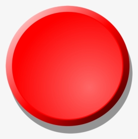Red Button Circle Image Pixabay - Transparent Background Red Button, HD Png Download, Transparent PNG