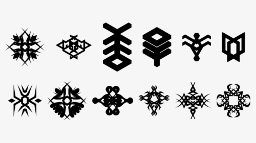 Icons Tribal Graphics Free Picture - Tribal Icons, HD Png Download, Transparent PNG