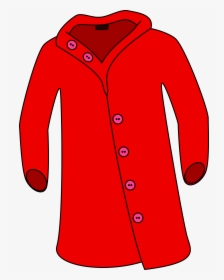 Coat Big Transparent Png - Red Coat Clipart, Png Download, Transparent PNG