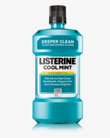 Antiseptic Coolmint - Listerine Advertisement, HD Png Download, Transparent PNG