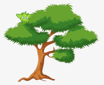 Transparent Cartoon Tree Png - Transparent Background Cartoon Tree Png, Png Download, Transparent PNG