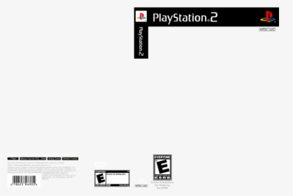 Playstation 2 Cover Template , Png Download - Ps2 Game Cover Template
