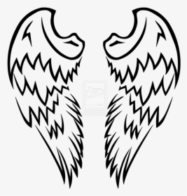Vector Free Download Clipart Angel Wing Graphics - Henna Tattoo Design Tribal, HD Png Download, Transparent PNG