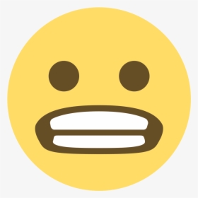 File - Emojione 1f62c - Svg - Grimacing Face Emoji Png, Transparent Png, Transparent PNG