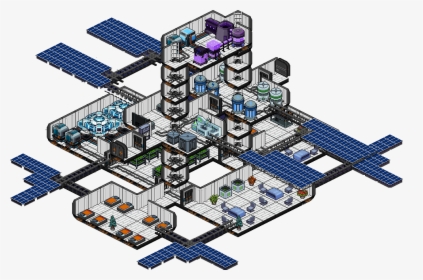 Meeple Station - Spacestationsim Meeple Station, HD Png Download, Transparent PNG