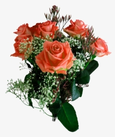 Transparent Bunch Of Flowers Png - Bouquet Of Flowers Transparent, Png Download, Transparent PNG