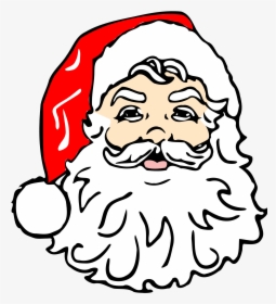 Secret Santa Clipart - Santa Head Transparent Background, HD Png Download, Transparent PNG