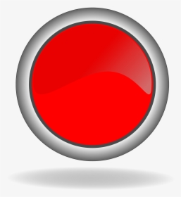 Red Button Icon Image Pixabay - Circle, HD Png Download, Transparent PNG
