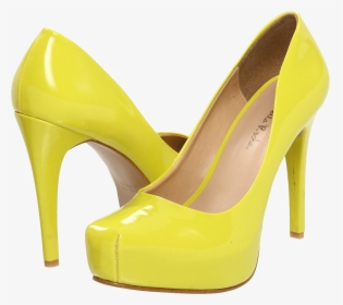Yellow Women Shoes Png Image - Shoes For Women Png, Transparent Png, Transparent PNG