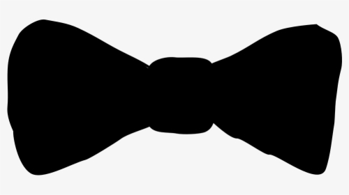 Tie, Bow, Black, Silhouette, Clothing - Black Bow Tie Clipart Png, Transparent Png, Transparent PNG