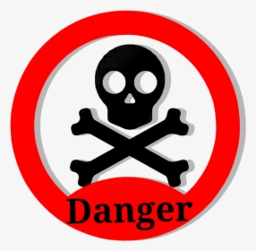 Danger Sign Transparent Png - No Feeling In Girl, Png Download, Transparent PNG