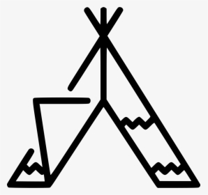 Tent Tribal - Tribal Png Icon, Transparent Png, Transparent PNG