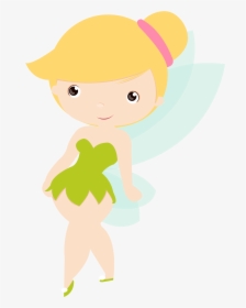 Tinkerbell Clipart Pitcher - Tinker Bell Cute Png, Transparent Png, Transparent PNG