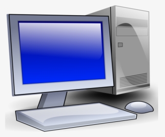 Computer Monitor,desktop Computer,display Device - Computer Cases And Monitors, HD Png Download, Transparent PNG