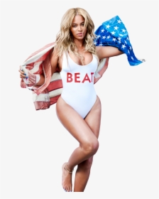 Beyonce Png - Beyonce Red White And Blue, Transparent Png, Transparent PNG