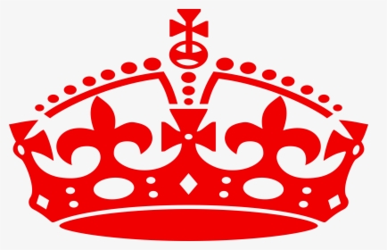 Princess Crown Clipart Png -red Clipart Princess Crown - Corona Vector Keep Calm, Transparent Png, Transparent PNG