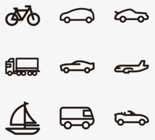 Minimal Transports - Minimal Car Icon Png, Transparent Png, Transparent PNG