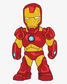 Cartoon Iron Man Clip Art Png - Cartoon Iron Man Drawing, Transparent Png, Transparent PNG