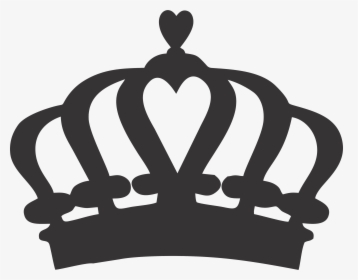 Wild One Crown Clip Black And White - Princess Crown Black And White, HD Png Download, Transparent PNG