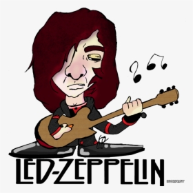Guitar Clipart Bitmap - Funny Led Zeppelin T Shirt, HD Png Download, Transparent PNG