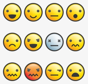 Transparent Surprised Face Emoji Png - Icon Smile Png Square, Png Download, Transparent PNG