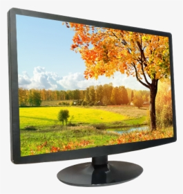 19 Inch Led Monitor Tft Led Pc Display - Mevsimler Fotoğrafları, HD Png Download, Transparent PNG
