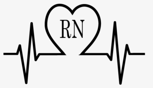 Nurse Ekg In Heart Png Nurse Ekg - Low Blood Pressure Clipart, Transparent Png, Transparent PNG
