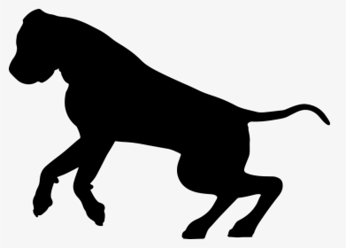 American Mastiff Mastiff Dog Free Picture - Mastiff Dog Silhouette, HD Png Download, Transparent PNG