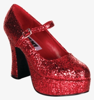 Dorothy Shoes Png - Red Glitter Shoes Uk, Transparent Png, Transparent PNG