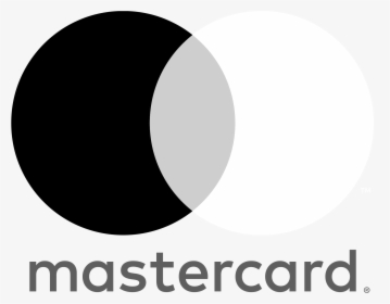 Mastercard Logo Black And White - Mastercard Logo White Png, Transparent Png, Transparent PNG