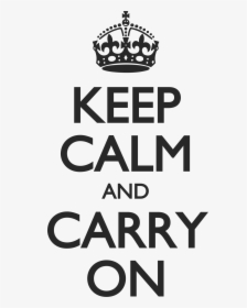 Keep Calm Crown Yellow - Keep Calm And Carry, HD Png Download, Transparent PNG