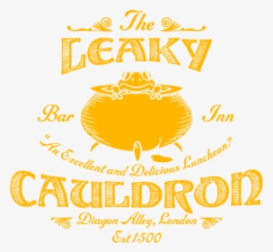 Leaky Cauldron - Logo The Leaky Cauldron, HD Png Download, Transparent PNG