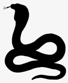 Animal Silhouette, Silhouette Clip Art - Snake Silhouette Transparent Background, HD Png Download, Transparent PNG
