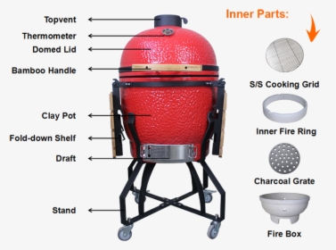 Yellow Kamado Grill, HD Png Download, Transparent PNG