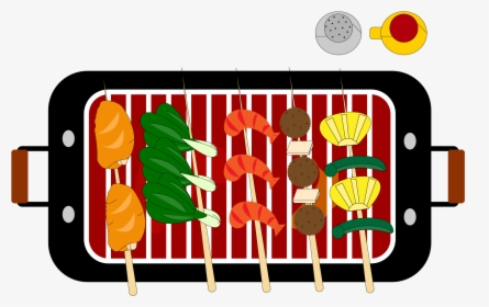 Bbq Grill Skewers Gourmet Vector Wild Donkey Png And - Bbq Illustration Png Transparent, Png Download, Transparent PNG