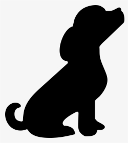 Puppy Silhouette Png Transparent Clip Art Imageu200b, Png Download, Transparent PNG