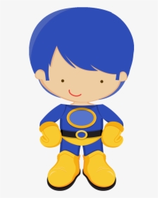 Kids Dressed As Superheroes Clipart - Niños Porristas Animados, HD Png Download, Transparent PNG